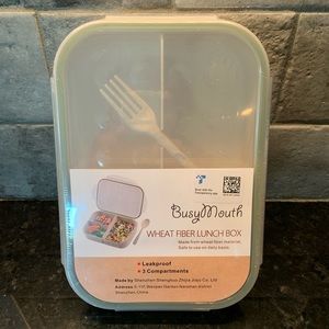 Busy Mouth Wheat Fiber Lunch Box Bento